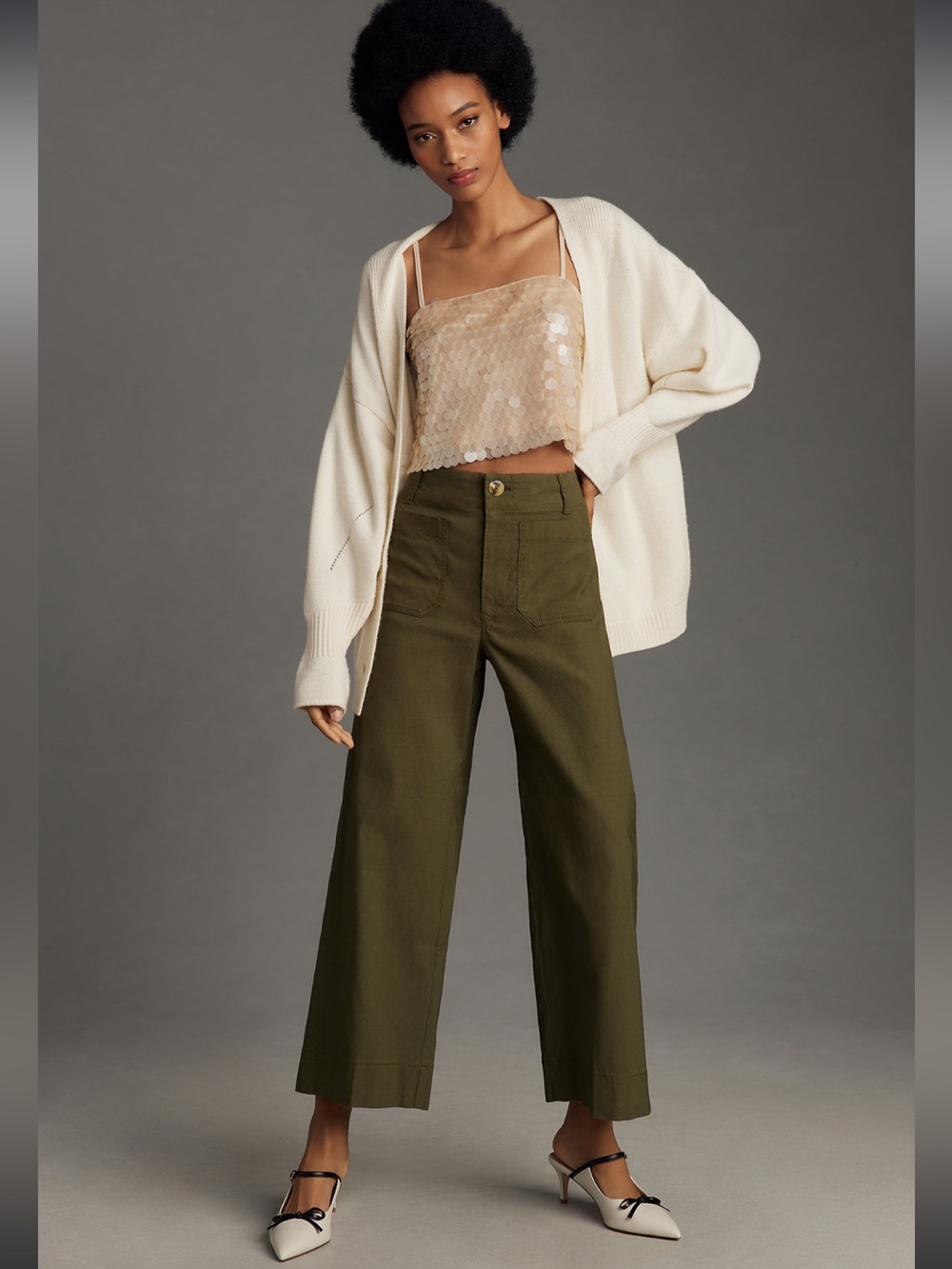 Anthropologie’s Maeve The Colette Cropped Pants 👖